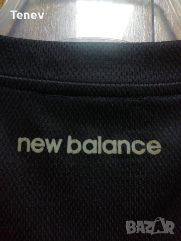 New Balance оригинална мъжка черна тениска фланелка размер М Ню Баланс , снимка 3 - Тениски - 43281602