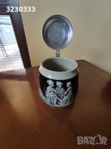  Халби за бира с капак, снимка 5 - Антикварни и старинни предмети - 44131476