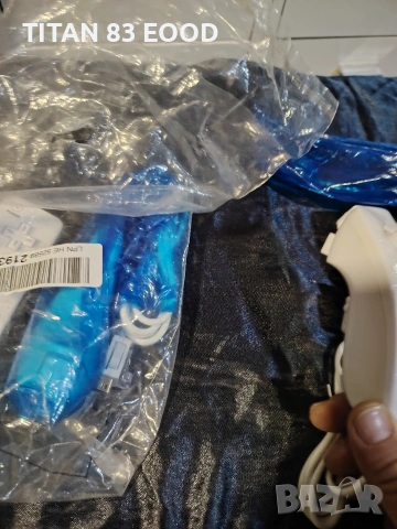 Комплект 2 контролера Nunchuck за Wii, 3-осен сензор за движение, бял, снимка 2 - Аксесоари - 53053155