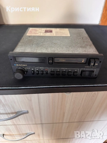 Ретро Радиа Blaupunkt, снимка 7 - Радиокасетофони, транзистори - 53524546