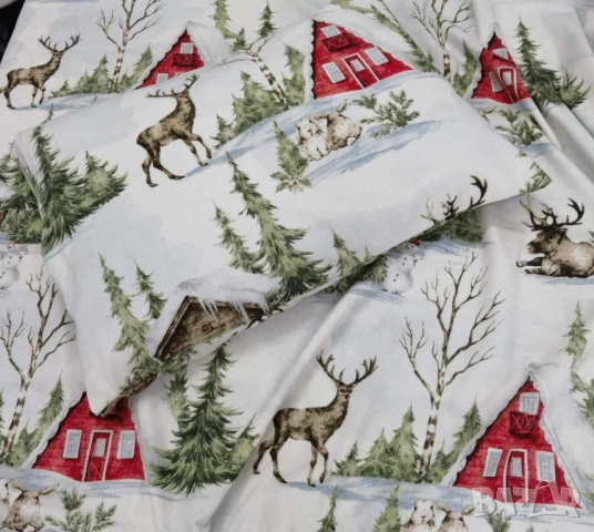 коледни покривки , снимка 8 - Покривки за маси - 52111474