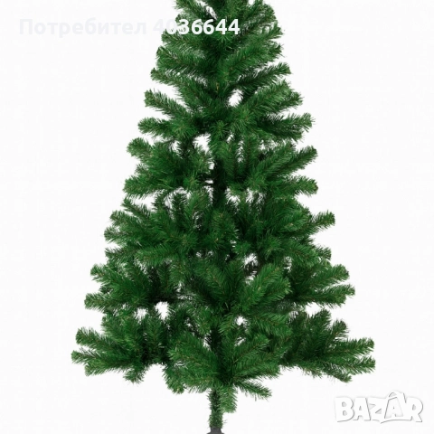 Коледна елха с естествен вид и лесен монтаж - 180см