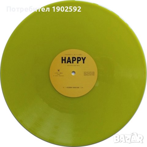  Pharrell Williams ‎– Happy, снимка 2 - Грамофонни плочи - 43553414