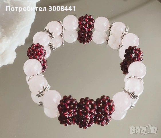 Гривна „Сърце в пламък, снимка 2 - Гривни - 53564998