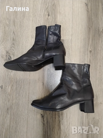 Боти от естествена кожа, снимка 7 - Дамски боти - 52944428