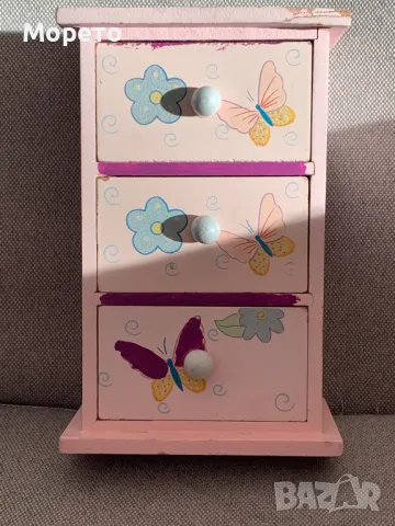 Голяма стара,красива,дървена арт кутия за бижута, снимка 2 - Антикварни и старинни предмети - 48614005