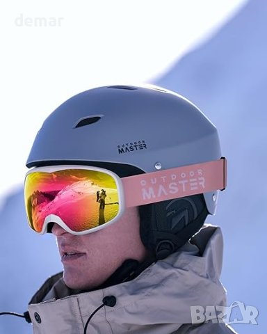 Очила за сноуборд и ски против мъгла, 100% UV защита, снимка 6 - Зимни спортове - 43106652
