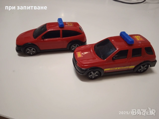 Пожарни колички Teama 1/43 и пластмасови vw колички Фолксваген бийтъл, 12 см., снимка 3 - Колекции - 32726837
