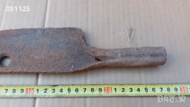масивен кован сатър с маркировка касапски , снимка 5 - Други ценни предмети - 48524227