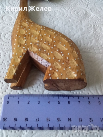 Дървена фигурка 51760, снимка 8 - Антикварни и старинни предмети - 52787445