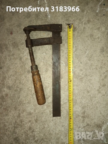 голяма  дърводелска стяга българска и оджак, снимка 11 - Стяги - 51345260