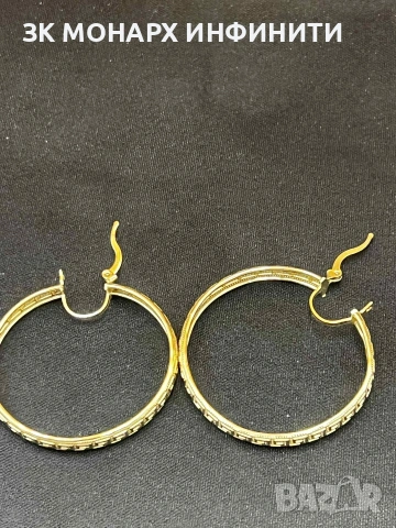 Златни обеци , снимка 6 - Обеци - 53265249