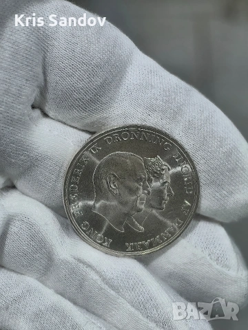 5 КРОНИ 1960г. Сребро , снимка 5 - Нумизматика и бонистика - 53609178