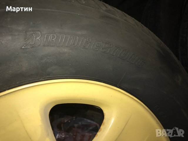 Гума + Джана ,джипова с нова гума Bridgestone/ 225/70/16 Suzuki Grand Vitara  6.5Jx16 5/114.3 ET45 , снимка 2 - Гуми и джанти - 37752519