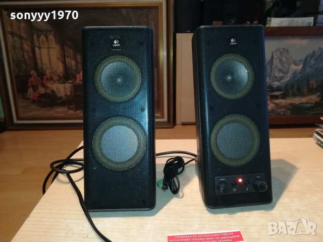 logitech активни колони 2бр 2503211900, снимка 3 - Тонколони - 32303614