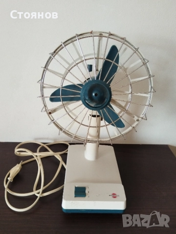 Настолни вентилатори от соца. ZEFIR Z-21,ZEFIR Z-51B,ZEFIR-3,HELIIOS,, PROGRES W20, W60, ТИП 83-1, снимка 18 - Вентилатори - 33160116