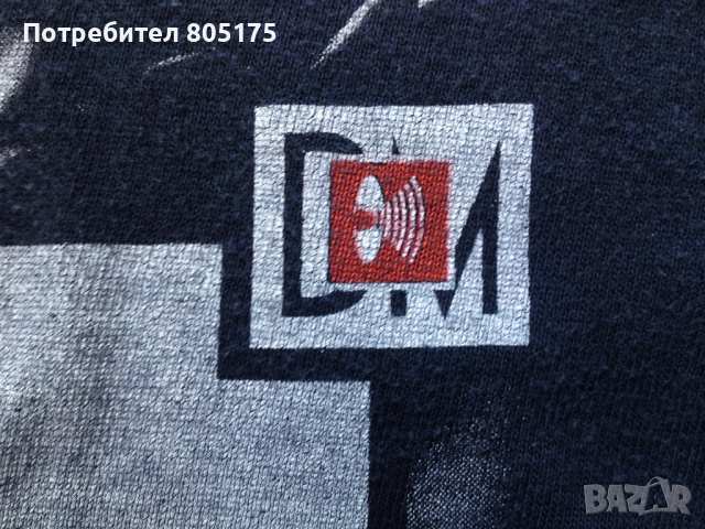 Оригинална тениска Depeche Mode от tour of the masses, снимка 3 - Тениски - 12629971