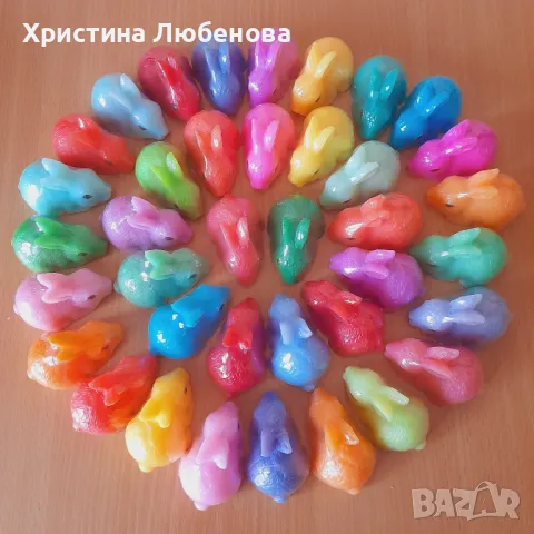 Сапунени зайчета , снимка 6 - Изкуствени цветя - 49498525