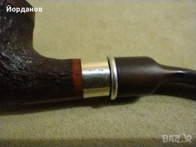 Продавам лула Bellini 01 със сребърни орнаменти 925 проба, снимка 5 - Лули - 42973504