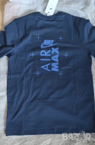 Нова тениска NIKE TRICOU MAX T NAVY, снимка 6 - Тениски - 47644165