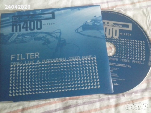 Filter – Fades Like A Photograph сингъл диск, снимка 1 - CD дискове - 39655575