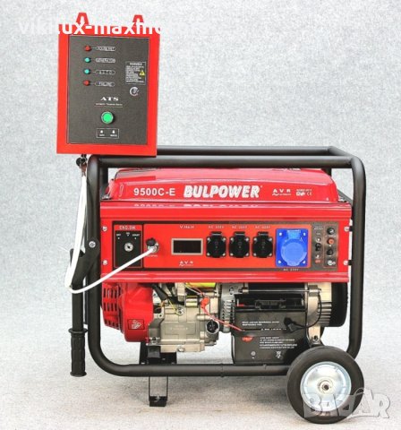 ГЕНЕРАТОР ЗА ТОК 10 KW BULPOWER МОНОФАЗЕН С ЕЛ. СТАРТ И АТС БУКСА