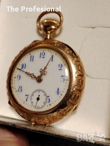 Златен часовник, снимка 2 - Антикварни и старинни предмети - 53286138