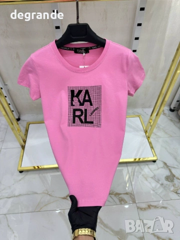 НОВ Модел Тениска Karl Lagerfeld , снимка 3 - Тениски - 53289203