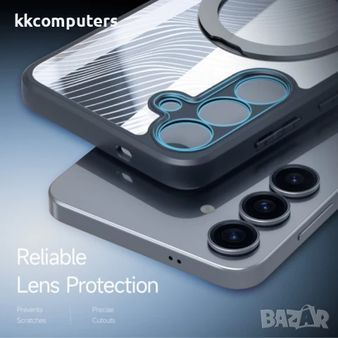 Samsung Galaxy S25+ 5G DUX DUCIS Удароустойчив Ring Holder MagSafe/ PC + TPU Калъф и Протектор, снимка 4 - Калъфи, кейсове - 51429657