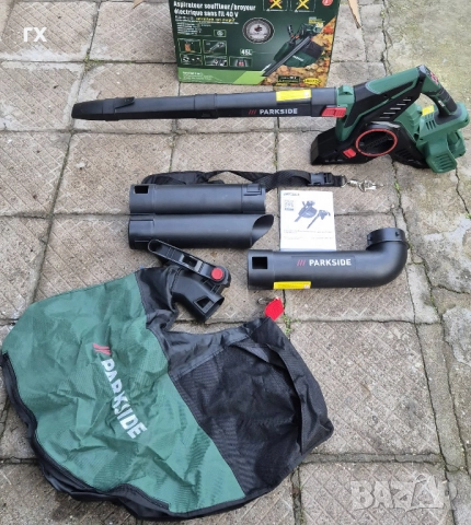 Листосъбирач / духалка на батерии Parkside PLSA 40-Li C2, снимка 2 - Други инструменти - 52451557