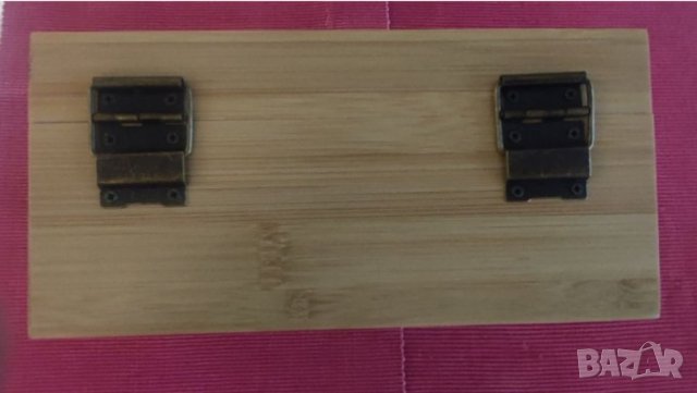 Кутия от бамбук Български футболен съюз. , снимка 4 - Колекции - 37402316