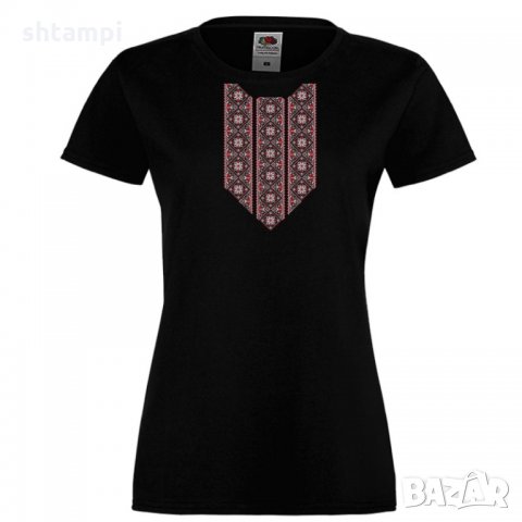 Дамска тениска ШЕВИЦИ Шевица 1 червено