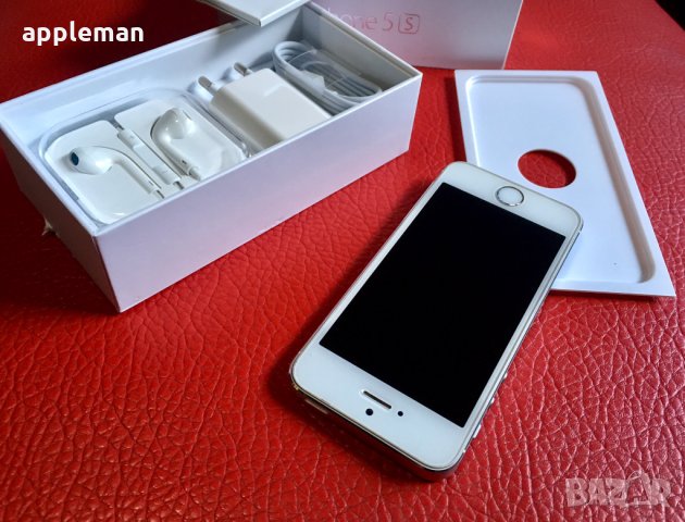 Apple iPhone 5S бял 16Gb Фабрично отключен Айфон телефон, снимка 7 - Apple iPhone - 28148924