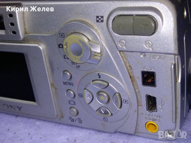 SONY Cyber-shot MPEGMOVIE VX MADE in JAPAN Стар ЦИФРОВ ФОТОАПАРАТ СОНИ За КОЛЕКЦИЯ 40767, снимка 12 - Фотоапарати - 43506794