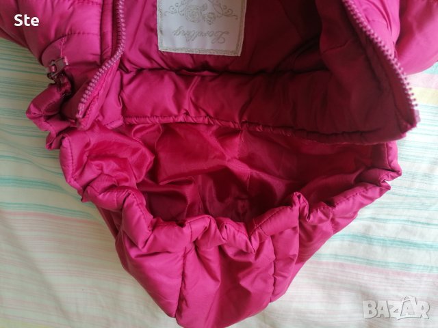 Розово зимно яке 110 размер, снимка 2 - Детски якета и елеци - 43240435