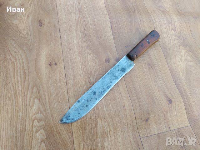 Стар Габровски нож Ст.Ковачевь, снимка 1 - Антикварни и старинни предмети - 43571912