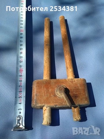 Стар дърводелски инструмент 1, снимка 1 - Антикварни и старинни предмети - 28296854