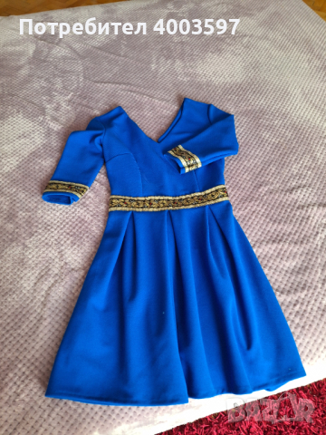 Барби синя рокля,нова, снимка 3 - Рокли - 44878040