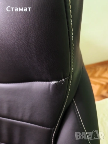 Офис Гейминг кожен стол, снимка 9 - Столове - 53388501