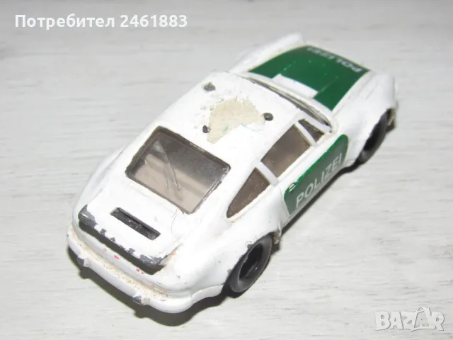 1/55 Siku Germany Porsche 911 Turbo Polizei Полиция., снимка 2 - Колекции - 48256414