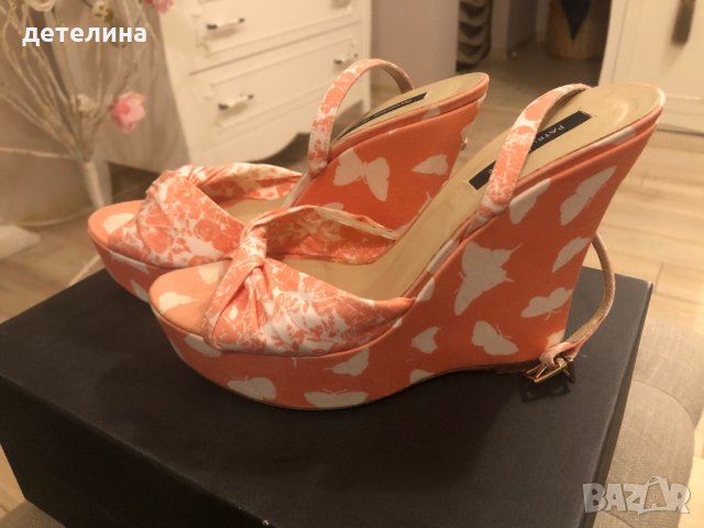 Дамски сандали Patrizia pepe, снимка 4 - Сандали - 28255621