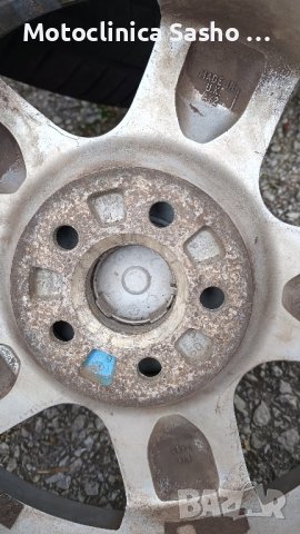 Оригинални Ал.джанти Vw 5x100 15" за Голф4,Битъл,А3 с гуми 195/60-15, снимка 3 - Гуми и джанти - 44053409