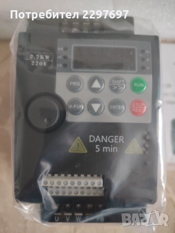 Честотен инвертор за трифазен ел. мотор до 2.2 kw, снимка 9 - Друга електроника - 53005678