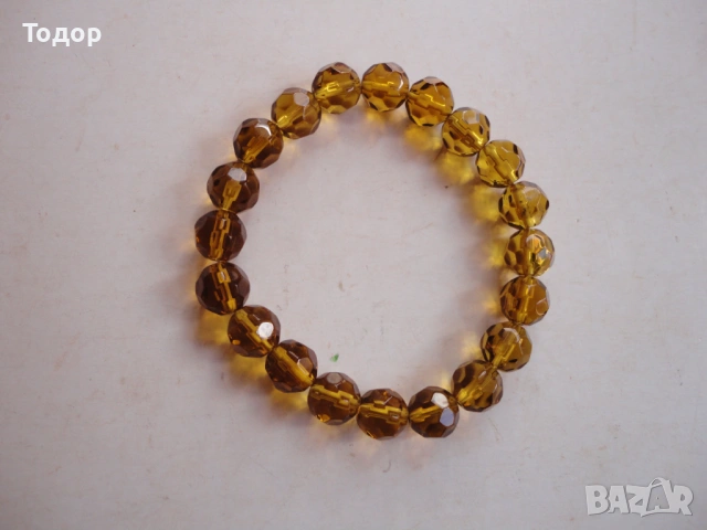 Разтегателна гривна с естествени фасетирани камъни 2, снимка 5 - Гривни - 53023249