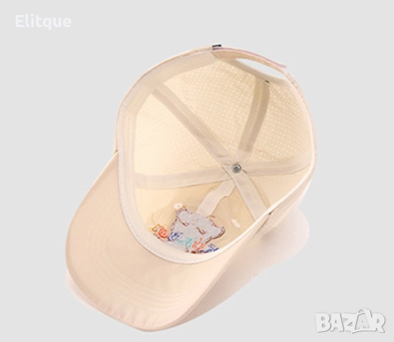 За малки герои детска шапка с козирка Kuku Ji - Bear, снимка 4 - Други - 52888906