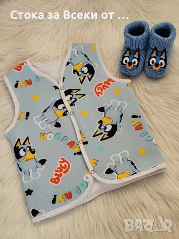 Елек с любими детски герои , снимка 9 - Детски якета и елеци - 51934691