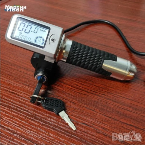 Масур за газ електрически скутер, велосипед 48V, 36V, 60V и 24V , снимка 3 - Части - 53135401