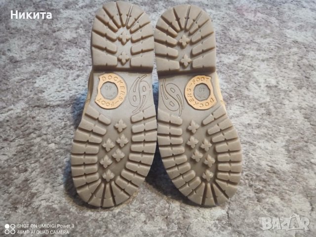 Dockers-боти от естествена кожа 40 номер, снимка 4 - Мъжки боти - 43091384