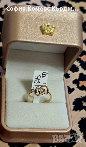 ⚠️ПРОМОЦИЯ!!!⚠️ 💍 ЗЛАТЕН ПРЪСТЕН ⚖️ 1,95гр./14 карата 🤚 54 размер