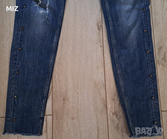 ZARA Дамски дънки-размер 24, снимка 4 - Дънки - 40691679